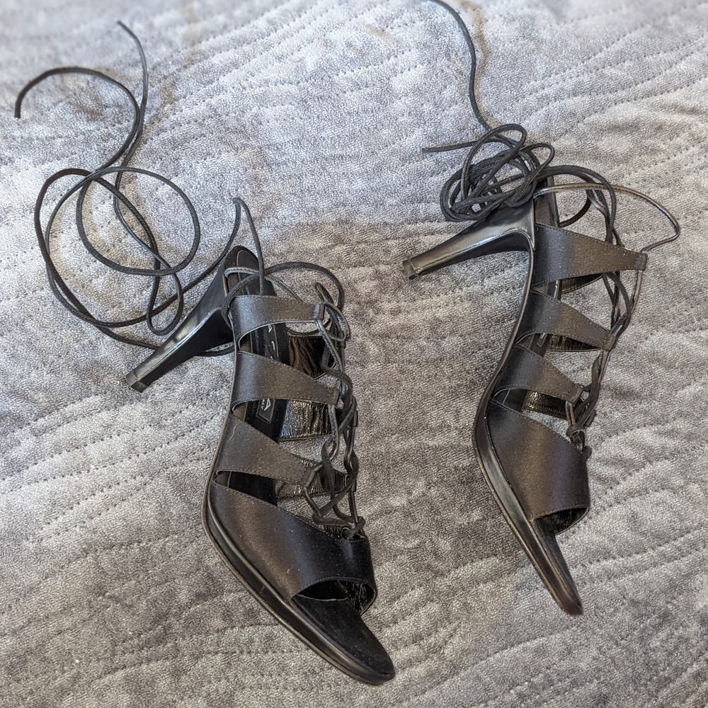 Via Spiga Black Heels